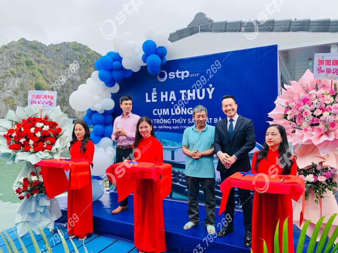 Lễ hạ thủy ngày 17.3.2023 đánh dấu bước chuyển mình to lớn STP Group tại Cát Bà